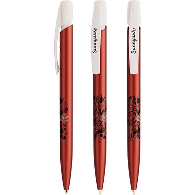 BIC® Media Clic Glacé Rotes Glacé Blaue Tinte