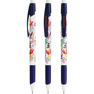 BIC® Media Clic Grip Ecolutions® Druckbleistift Marineblau/Weiß