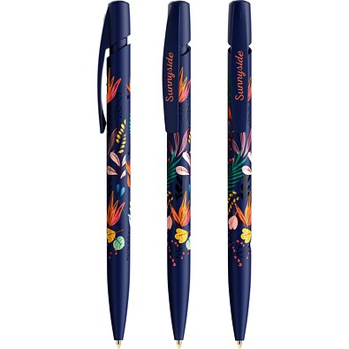 BIC® Media Clic Kugelschreiber Marineblau Blaue Tinte