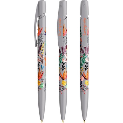 BIC® Media Clic Kugelschreiber Metall Blaue Tinte