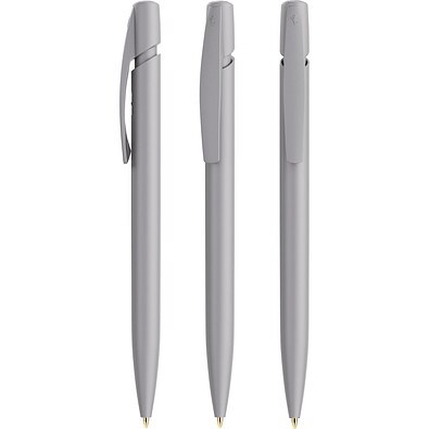 BIC® Media Clic Kugelschreiber grau, blaue Mine