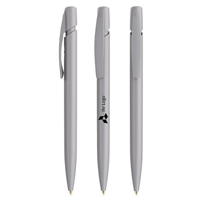 BIC® Media Clic Kugelschreiber grau, blaue Mine