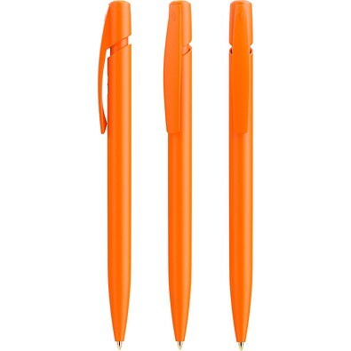 BIC® Media Clic Kugelschreiber orange, blaue Mine