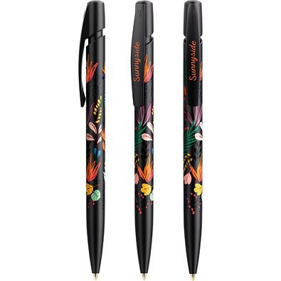 BIC® Media Clic Kugelschreiber Schwarz Blaue Tinte