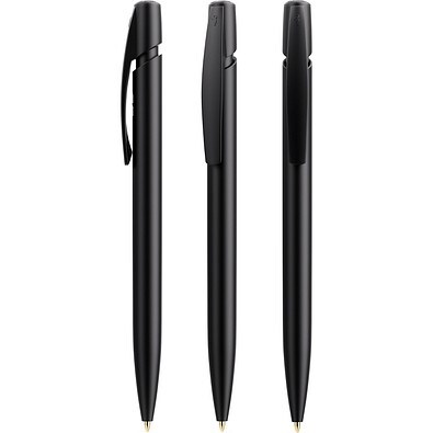 BIC® Media Clic Kugelschreiber schwarz, blaue Mine