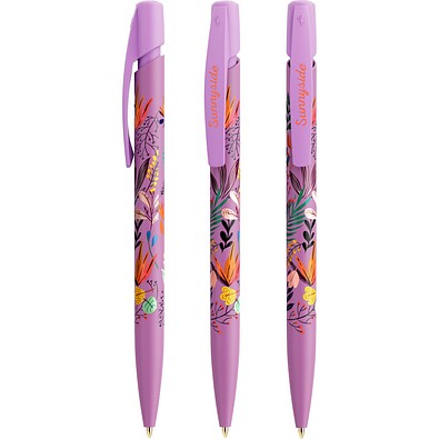 BIC® Media Clic Kugelschreiber Violett Blaue Tinte