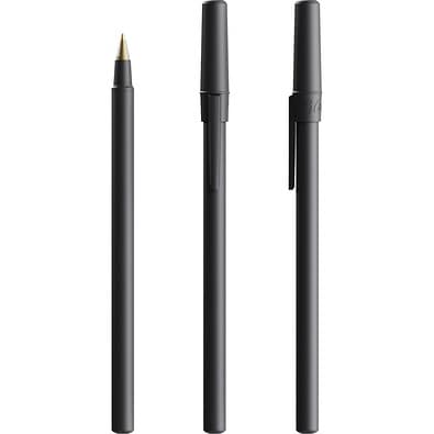 BIC® Round Stic® Ballpen Schwarz Blaue Tinte