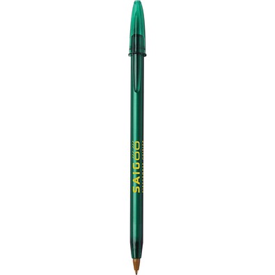 BIC® Style Ballpen Transparent  Grün/ Transparent Grün/ Blaue Tinte