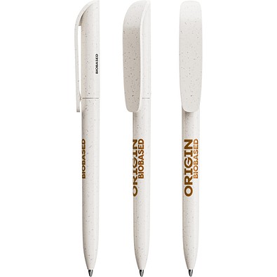 BIC® Super Clip Origin Sand Blaue Tinte