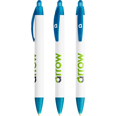 BIC® Wide Body Ecolutions® ballpen Gefrostetes Blau Blaue Tinte