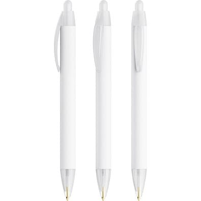BIC® Wide Body Ecolutions® ballpen Gefrostetes Weiß Blaue Tinte