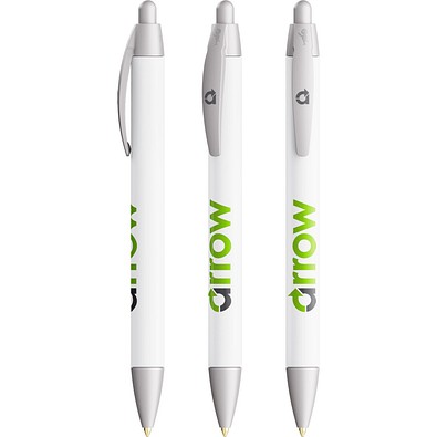 BIC® Wide Body Ecolutions® ballpen Metall Blaue Tinte