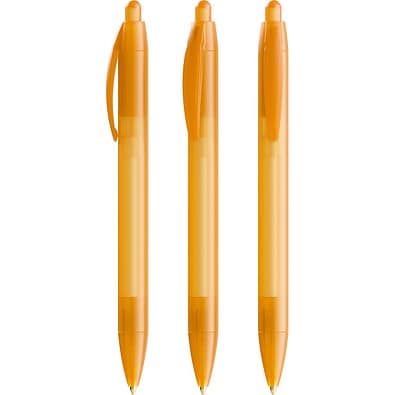 BIC® Wide Body Gefrostetes Orange Blaue Tinte