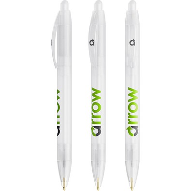 BIC® Wide Body Gefrostetes Weiß Blaue Tinte