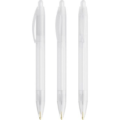 BIC® Wide Body Gefrostetes Weiß Blaue Tinte