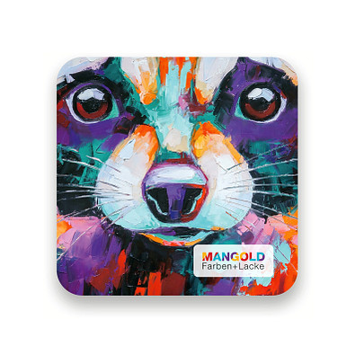 Geiger-Notes Bierdeckel Bestseller, quadratisch