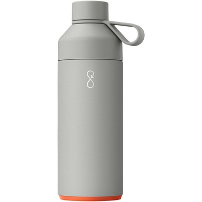 Big Ocean Bottle 1 L vakuumisolierte Flasche, Rock Grey
