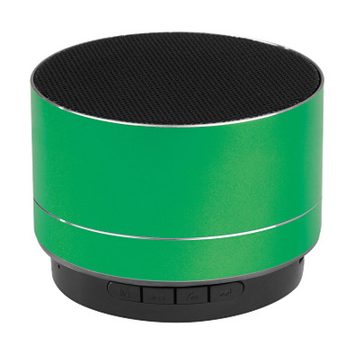 Bluetooth Lautsprecher aus Aluminium, grün