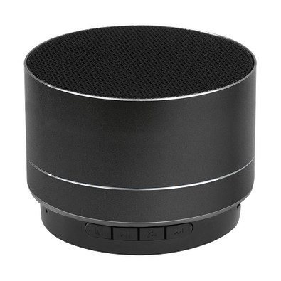 Bluetooth Lautsprecher aus Aluminium, schwarz