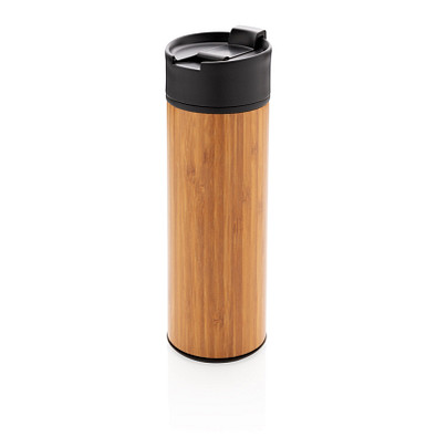 XD XCLUSIVE Vakuum Bambus Becher Bogota, braun XD XCLUSIVE Vakuum Bambus Becher Bogota, braun