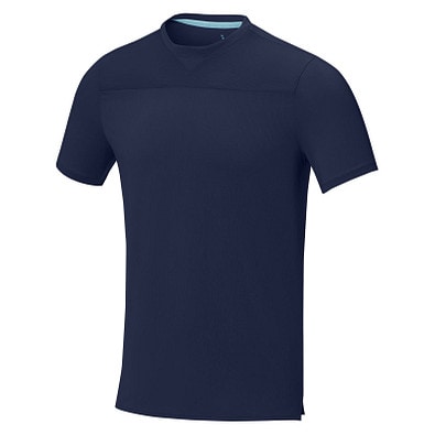 Borax Cool Fit T-Shirt aus recyceltem  GRS Material für Herren, navy, M