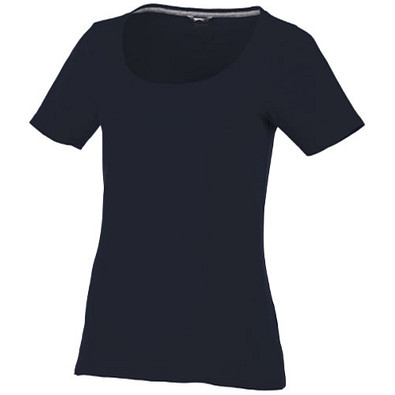Slazenger™ Damen T-Shirt Bosey mit weitem Rundhalsausschnitt, dunkelblau, XL Slazenger™ Damen T-Shirt Bosey mit weitem Rundhalsausschnitt, dunkelblau, XL