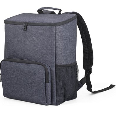 BOSTON COOLER. Isolierter Rucksack aus 2Tone Nylon 14 L, Blau