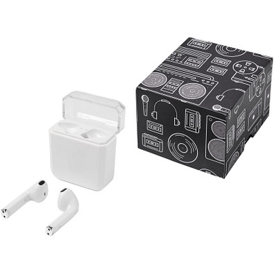 Braavos drahtlose TrueWireless Bluetooth® Ohrhörer mit Ladestation, weiß Braavos drahtlose TrueWireless Bluetooth® Ohrhörer mit Ladestation, weiß