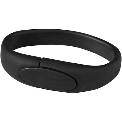 Bracelet USB-Stick, schwarz, 4GB