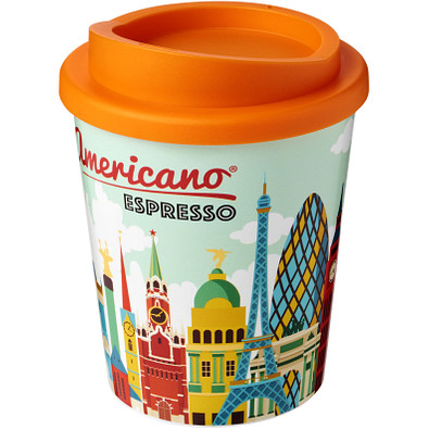 Brite-Americano Espresso Isolierbecher, 250 ml, orange