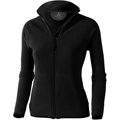 ELEVATE Damen Fleecejacke Brossard, schwarz, XXL