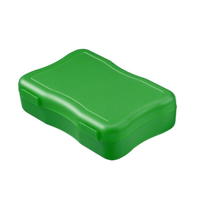Brotzeitdose Wave, 14,7 x 10 cm, klein, standard-grün Brotzeitdose Wave, 14,7 x 10 cm, klein, standard-grün