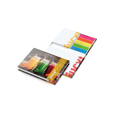 Geiger-Notes Haftnotiz-Set Brüssel Book Cover Individuell, matt, inkl. Druck auf Einband & Haftnotizen