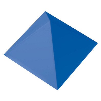 Büroklammernhalter Magnet-Pyramide, standard-blau PP Büroklammernhalter Magnet-Pyramide, standard-blau PP