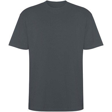 Bull 210 g/m² Oversize T-Shirt Unisex, ebenholz, L
