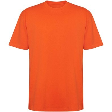 Bull Overzise T-Shirt Unisex, Fire orange, L