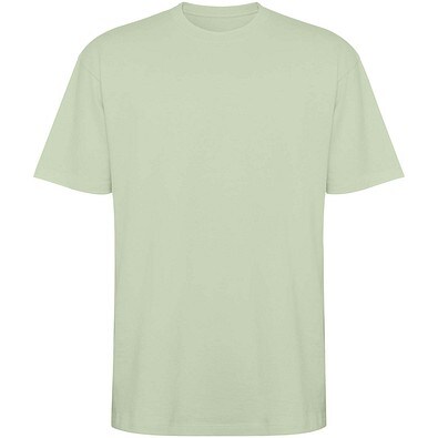 Bull Overzise T-Shirt Unisex, Mist Green, L