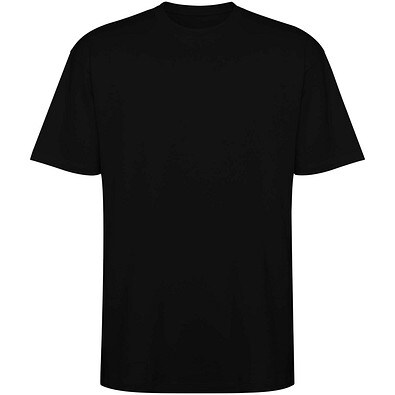 Bull Overzise T-Shirt Unisex, schwarz, L