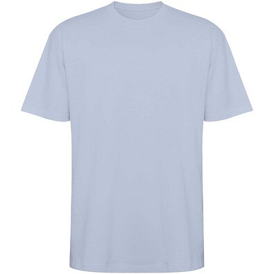 Bull Overzise T-Shirt Unisex, Zen Blue, L