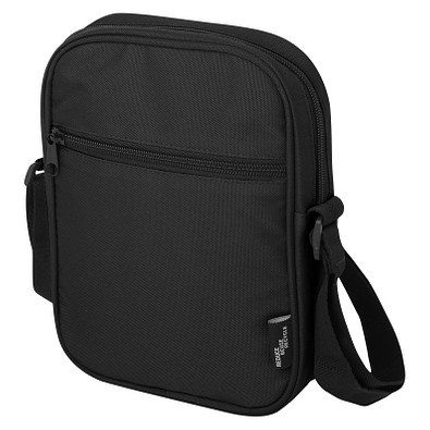 Byron Umhängetasche aus GRS Recyclingmaterial 2 L, schwarz