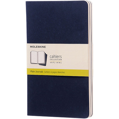 MOLESKINE® Notizbuch Cahier Journal L, blanko, indigoblau MOLESKINE® Notizbuch Cahier Journal L, blanko, indigoblau
