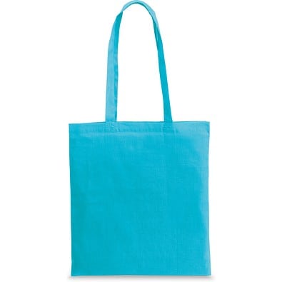 CAIRO. Tragetasche aus recycelter Baumwolle (70%) und polyester (30% rPET) (180 g/m²), Hellblau