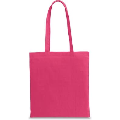 CAIRO. Tragetasche aus recycelter Baumwolle (70%) und polyester (30% rPET) (180 g/m²), Rosa