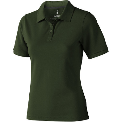 ELEVATE Damen Poloshirt Calgary, armeegrün, S
