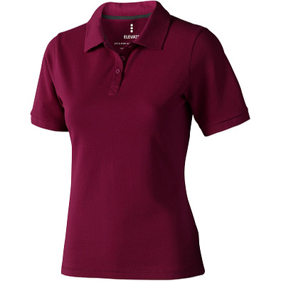 ELEVATE Damen Poloshirt Calgary, bordeaux, S
