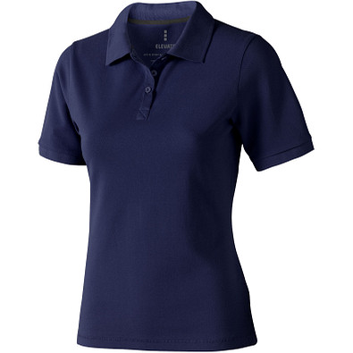 ELEVATE Damen Poloshirt Calgary, dunkelblau, M