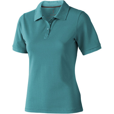 ELEVATE Damen Poloshirt Calgary, türkis, M