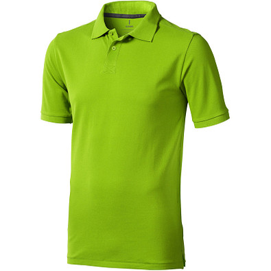 ELEVATE Herren Poloshirt Calgary, apfelgrün, XL
