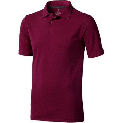 ELEVATE Herren Poloshirt Calgary, bordeaux, M