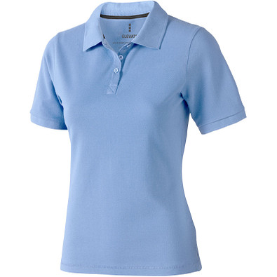 ELEVATE Damen Poloshirt Calgary, hellblau, XXL